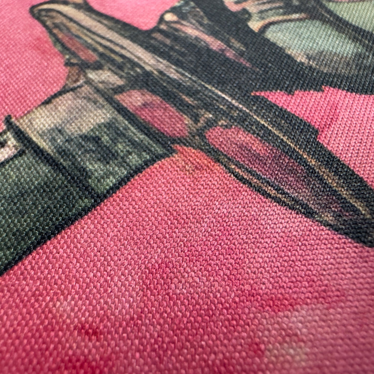 Deskmat Mousepad Numlock 3 Fingers Pink Sakura Samurai 4mm Margini Cusute
