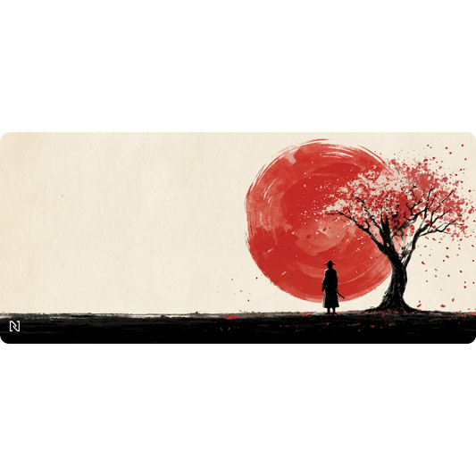Deskmat Mousepad Numlock Red Eclipse 4mm Margini Cusute