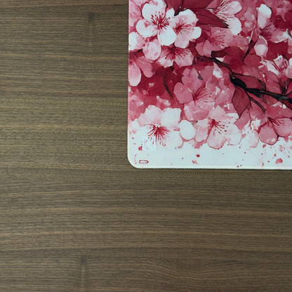 Deskmat Mousepad Numlock 3 Fingers Pink Sakura Samurai 4mm Margini Cusute